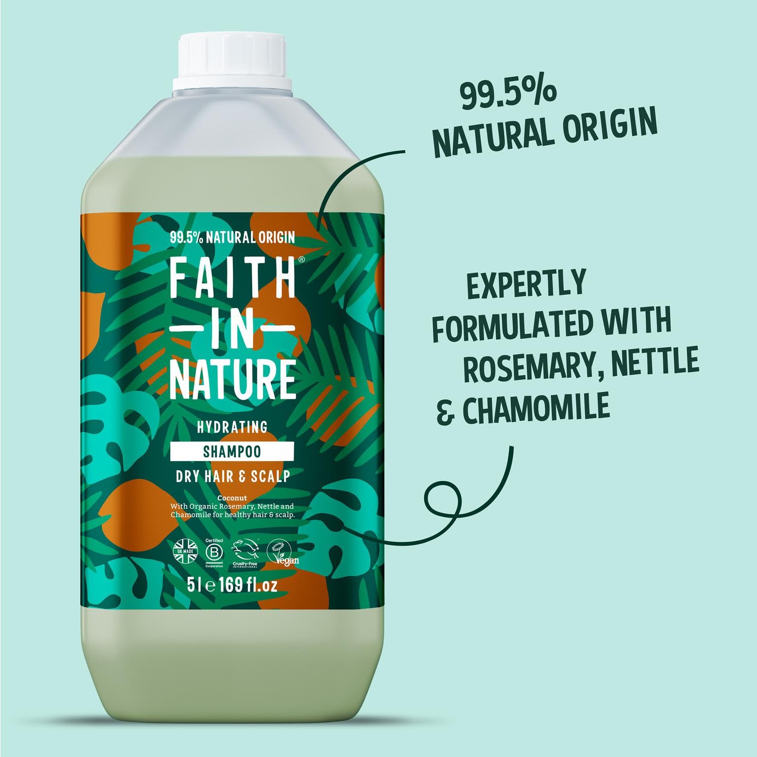 Amazon.com : FAITH IN NATURE Natural Shampoo - Vegan & Cruelty